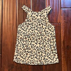 Mud Pie Tan Leopard Print Dress